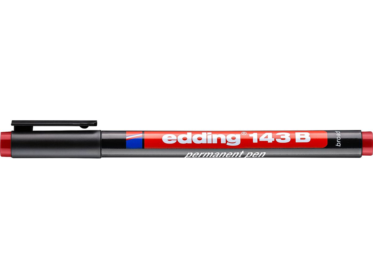 EDDING OHP-Marker permanent B 143-2 rot (4004764001200)