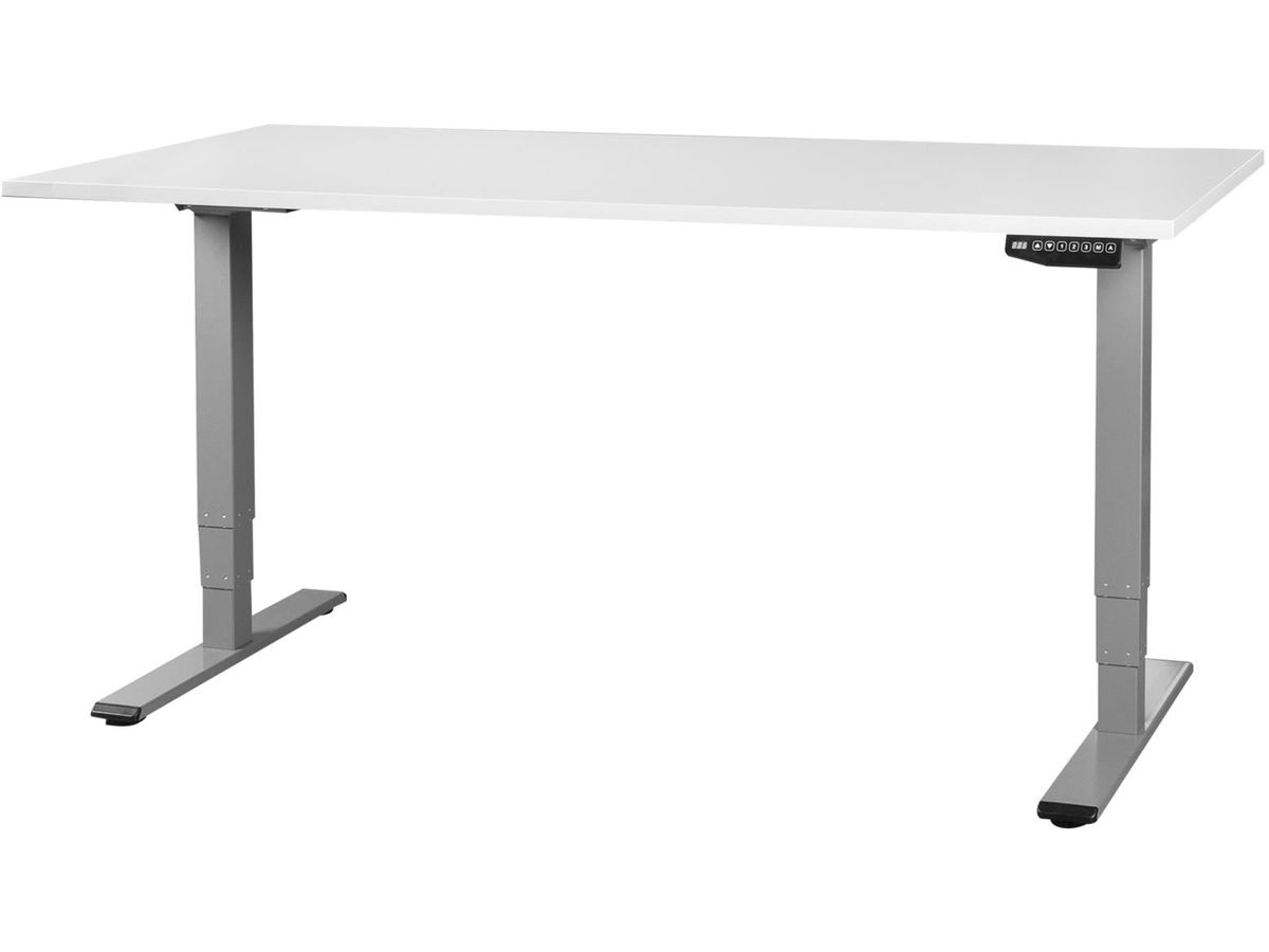 CONTINI Bürotisch ET225E 160x80cm 101200 grau/grau (9470101200004)