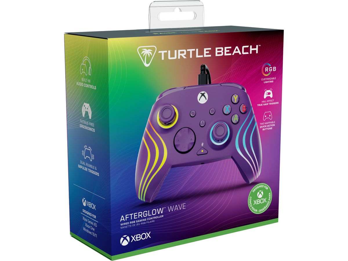 TURTLE BEACH Afterglow Wave Wired Ctrl. TBC-2002-45 Xbox SeriesX, Purple (0840454400083)