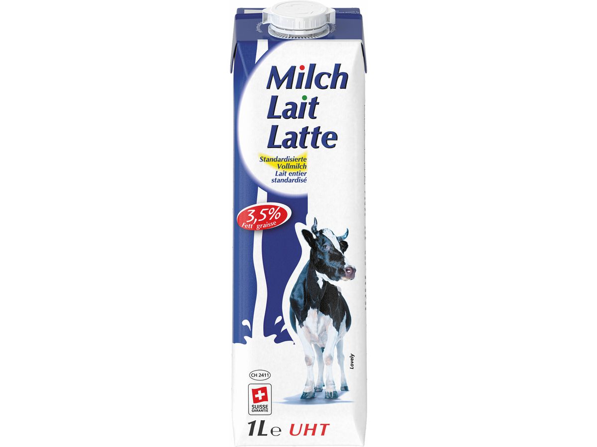 LOVELY Vollmilch 3,5%, UHT 1346626 1 l, 12 Stk. (7612300020065)