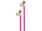 INTENSO Phone Lanyard Charg.Data Cable 7991004 2x USB-C, up to 1.65m neonpink (4034303037193)