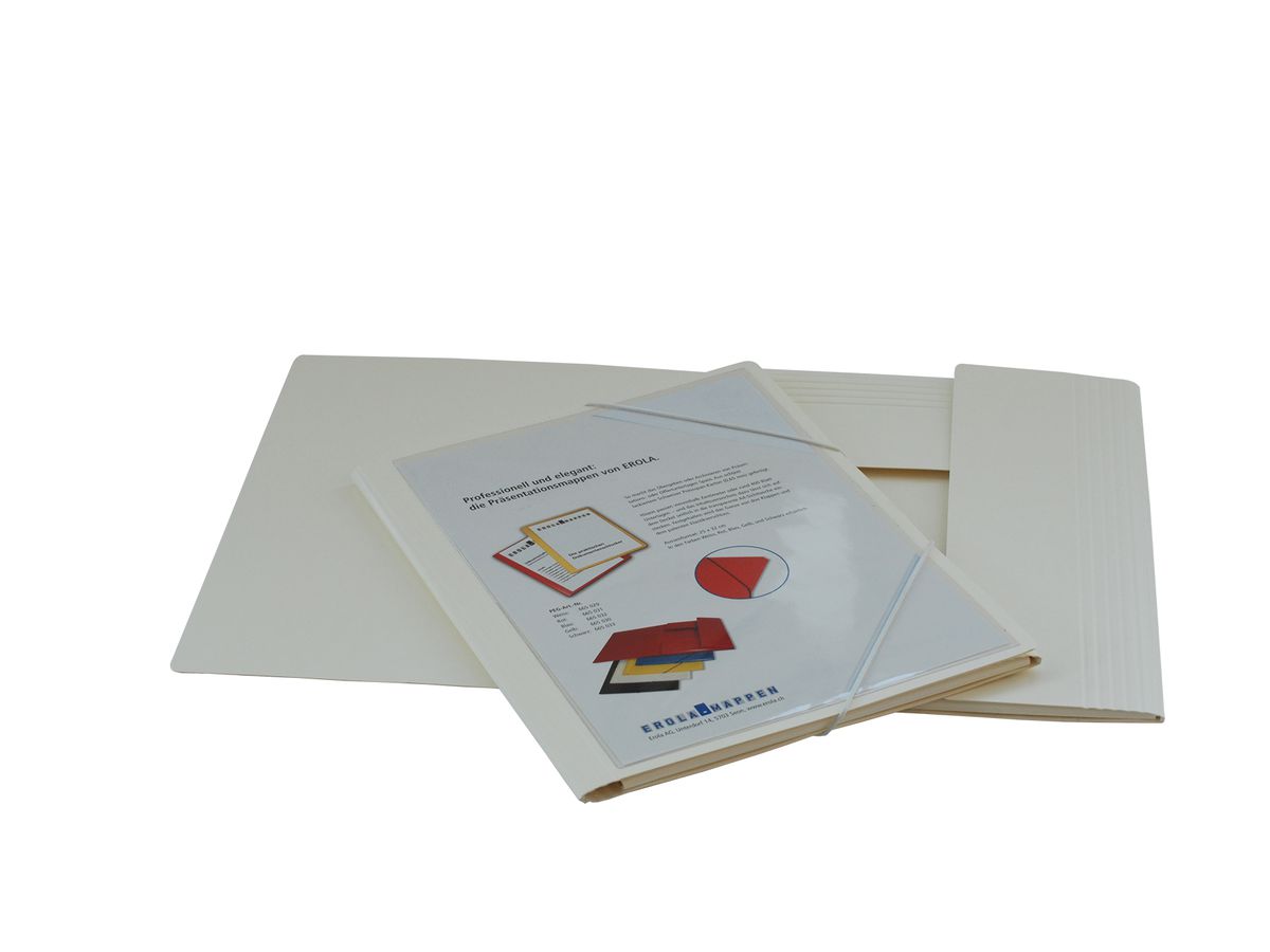 EROLA Cartella con elasti 650my A4 33299S bianco cart. fibra tascha est. (7640114443602)