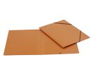 EROLA Cartella con elasti 800my A4 3228 marrone cartone fibra (7640114443275)