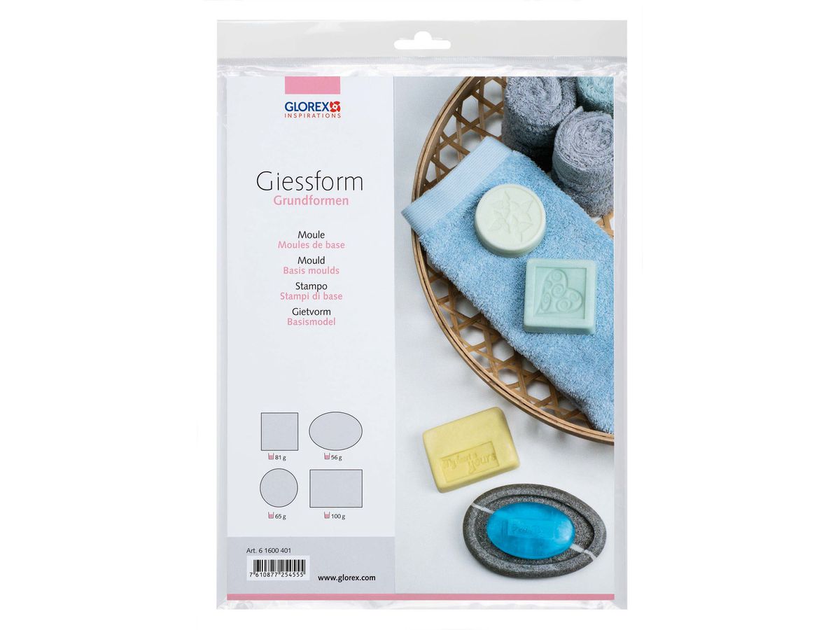GLOREX Stampo sapone 61600401 forme base (7610877254555)