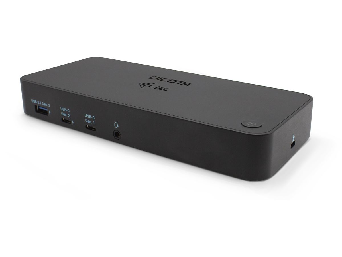 DICOTA USB-C 12-in-1 Docking Station D31951-CH 5K HDMI/DP PD 100W CH black (7640186417129)