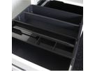 CONTINI Rollcontainer 109383 schwarz, 3 Schubladen (9470109383006)