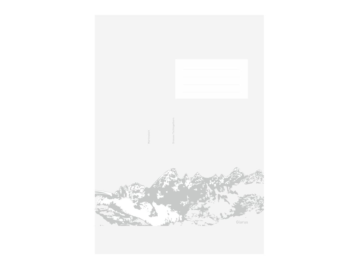 INGOLD-BIWA Schulheft A4 02.9420.0 grau, 80g, unliniert 25 Stück (7640128087472)