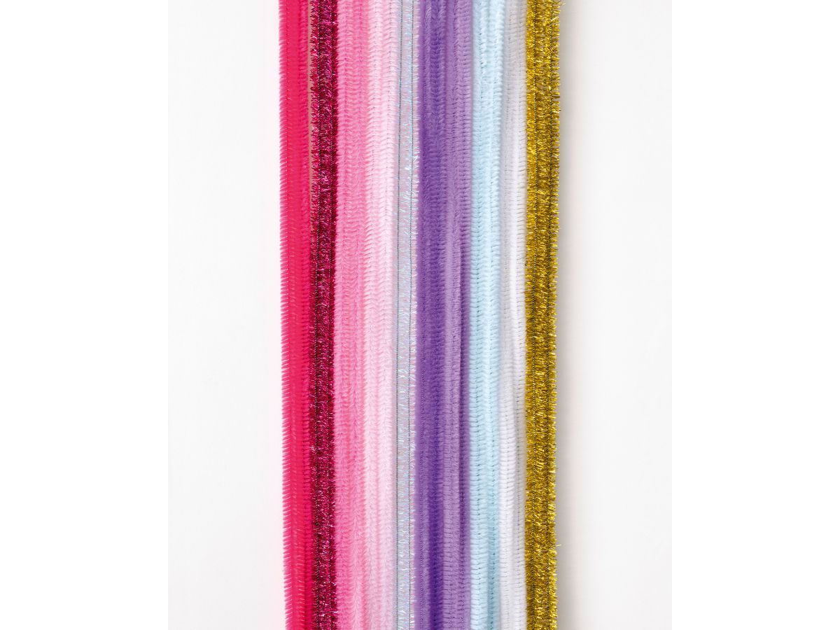 FOLIA Chenilledraht 8mmx50cm 779892 Unicorn 10 Stück (4001868131598)