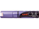 UNI-BALL Chalk Marker 8mm PWE-8K METALLIC VIOLET Metallic viola (4902778256398)
