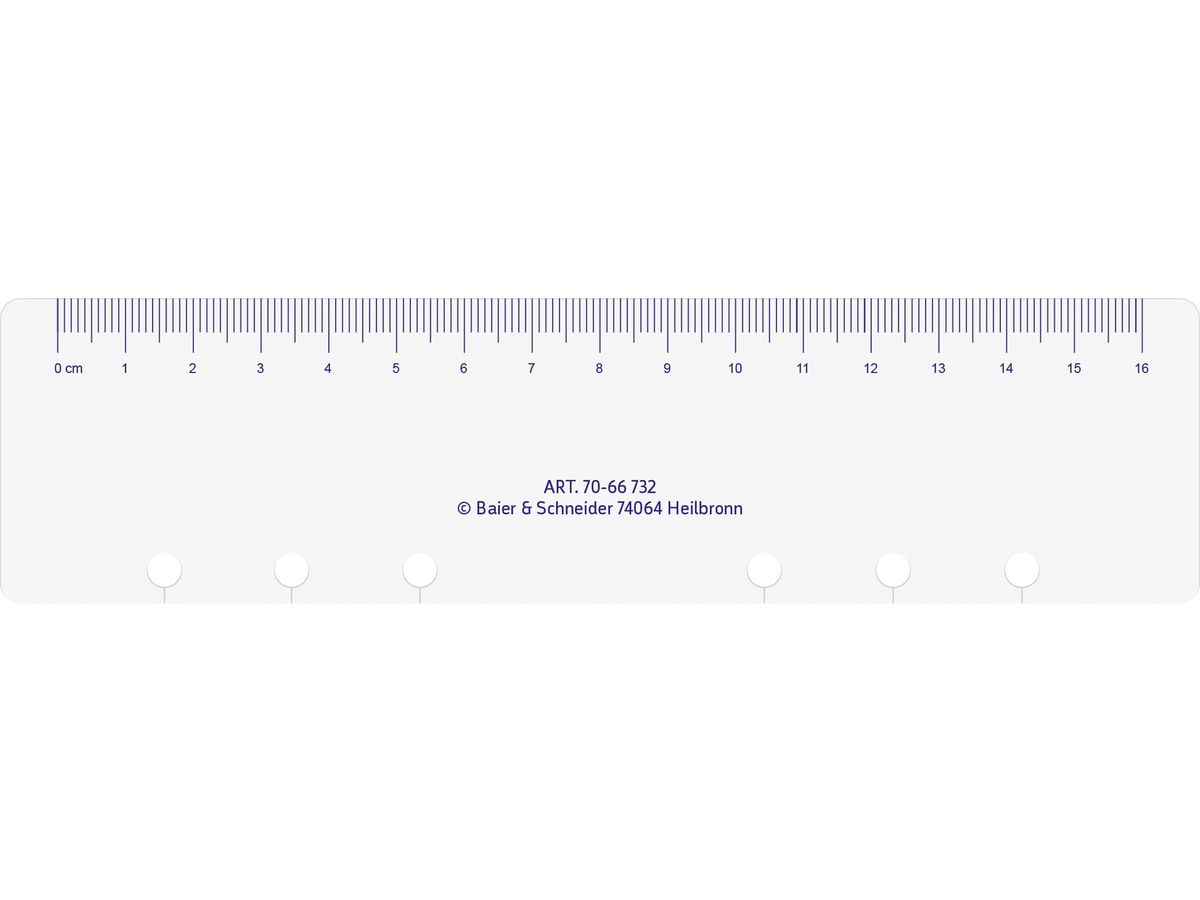 RIDOIDE Timing 2 indice giornaliero 7066732.26 trasparente 5.3x18.5cm (4003273717275)