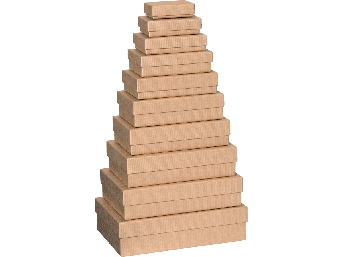 STEWO Geschenkbox One Colour 2553644856 hellbraun 10 Stück (7613074063609)