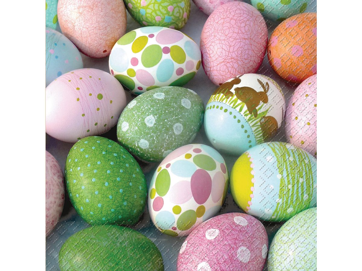 STEWO Serviette Olek 33x33cm 2572597246 grün hell 20 Stück (7630050820827)