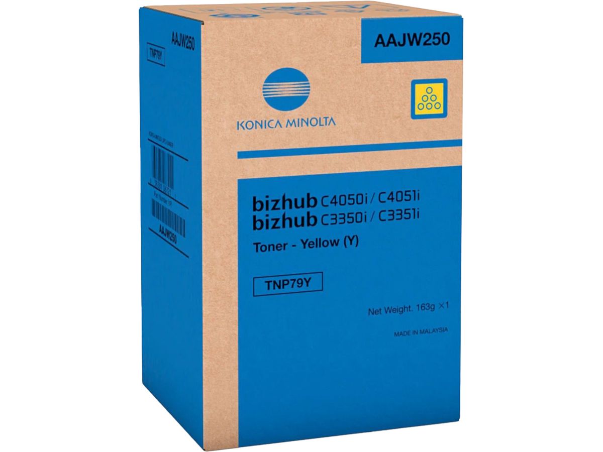 KONICA MINOLTA Toner TNP79M yellow AAJW250 Bizhub C3350i 9000 pagine (0039281067211)