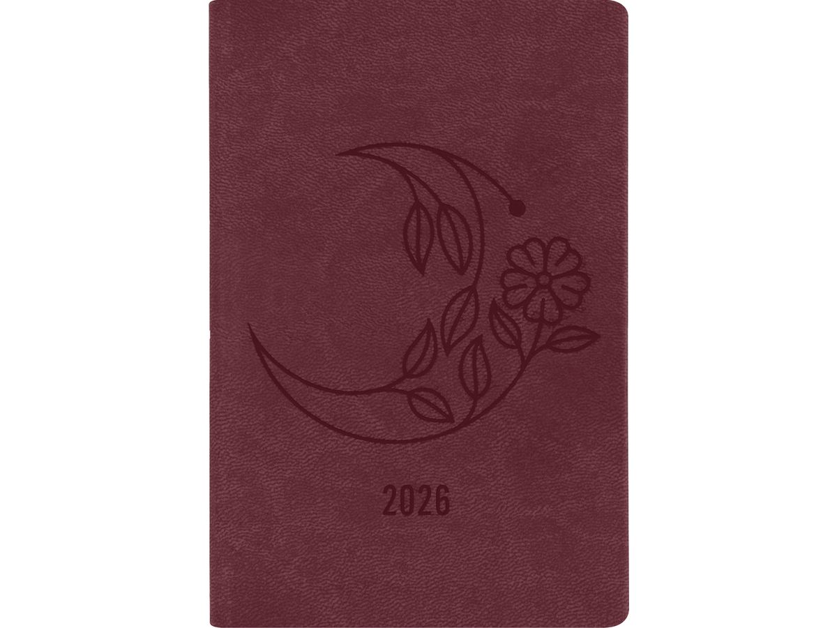 SIMPLEX Ladytimer Pocket 2026 40542.26 1S/2P bordeaux ML 7.5x11.2cm (7611468041127)