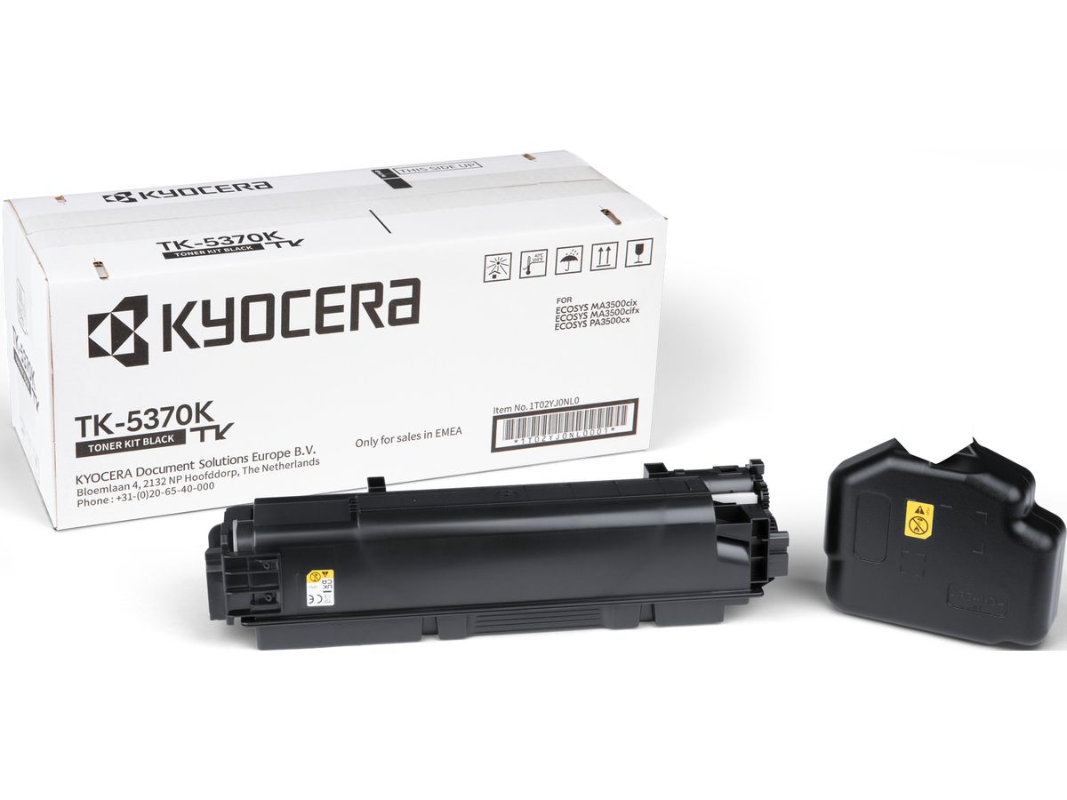 KYOCERA Toner-Modul schwarz TK-5370K Ecosys PA3500cx 7000 Seiten (0632983072585)