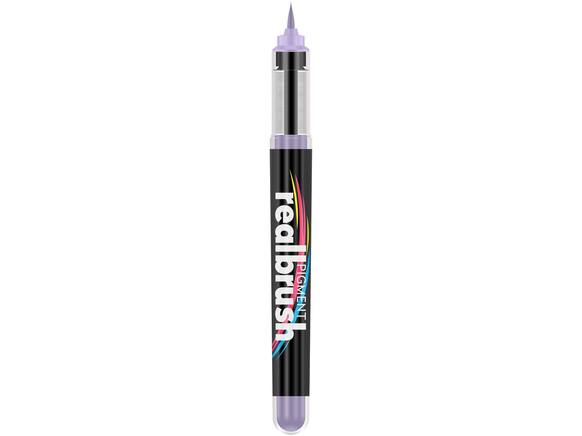 KARIN Real Brush Pen 0.4mm 33Z2635 Pigment, pastel violet (5904446032050)