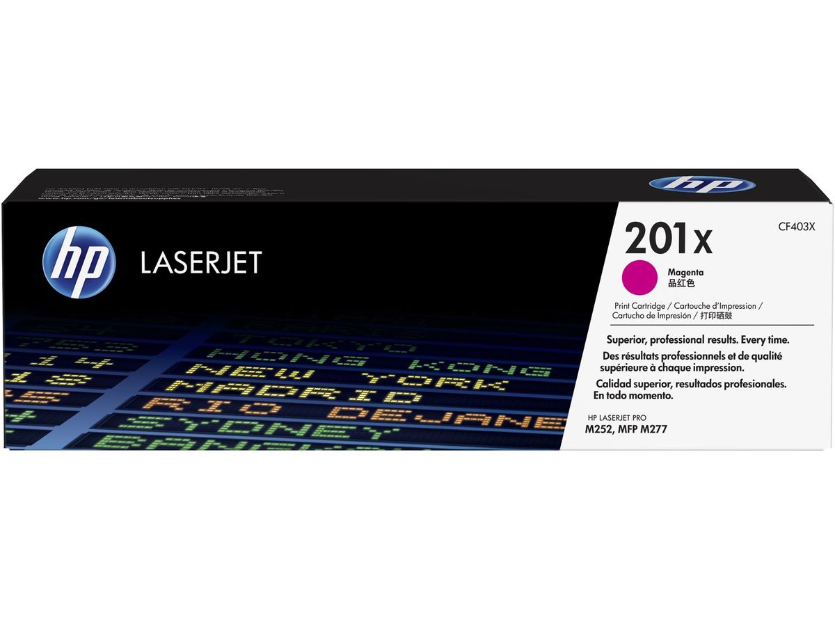 HP Modulo di toner 201X magenta CF403X CLJ Pro M252/MFP277 2300 p. (0888793238011)