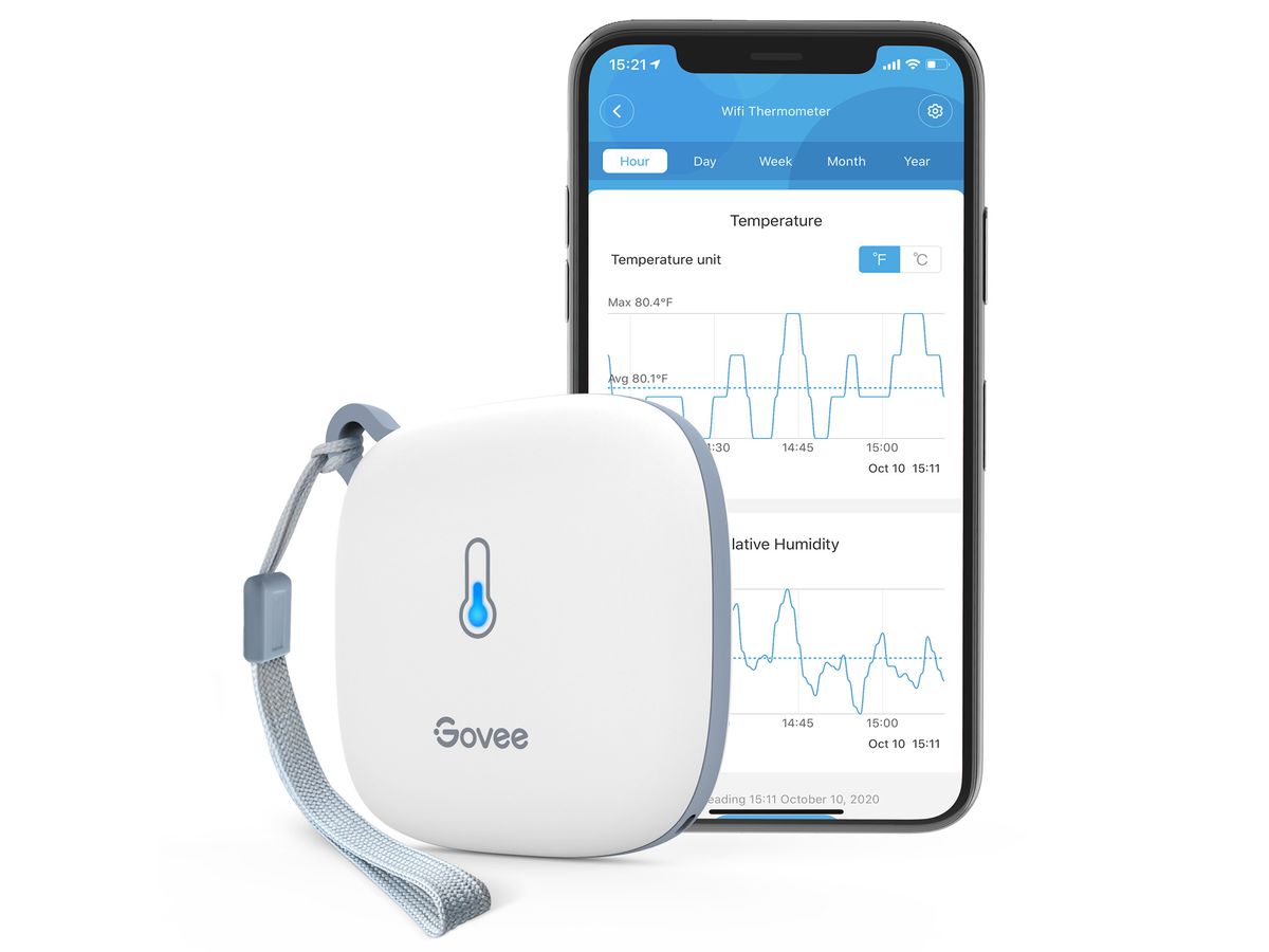 GOVEE WiFi Thermometer Hygrometer H5179001 weiss (6974316990024)