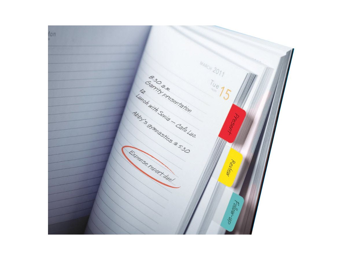 POST-IT Index Strong 25,4x38mm 686-RYB 3-farbig/3x22 Tabs (0021200975929)