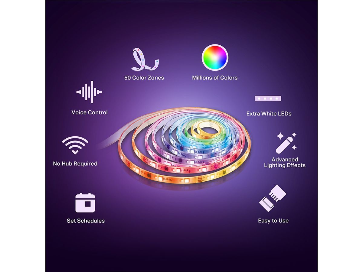 TP-LINK Smart Light Strip Tapo L920-5 multicolor 5m (4897098682609)