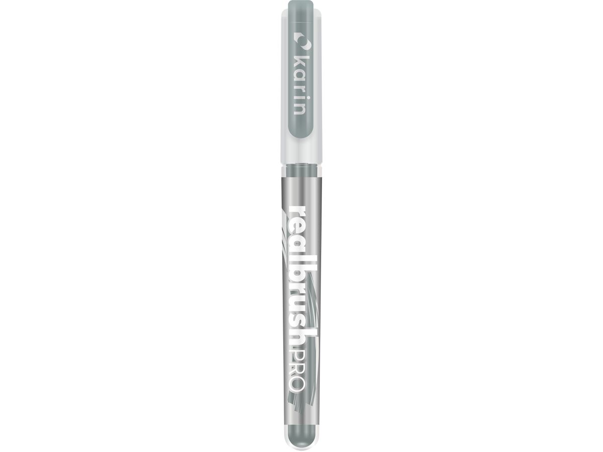 KARIN Real Brush Pen Pro 0.4mm 31Z132 gris neutre 2 (5904446031022)