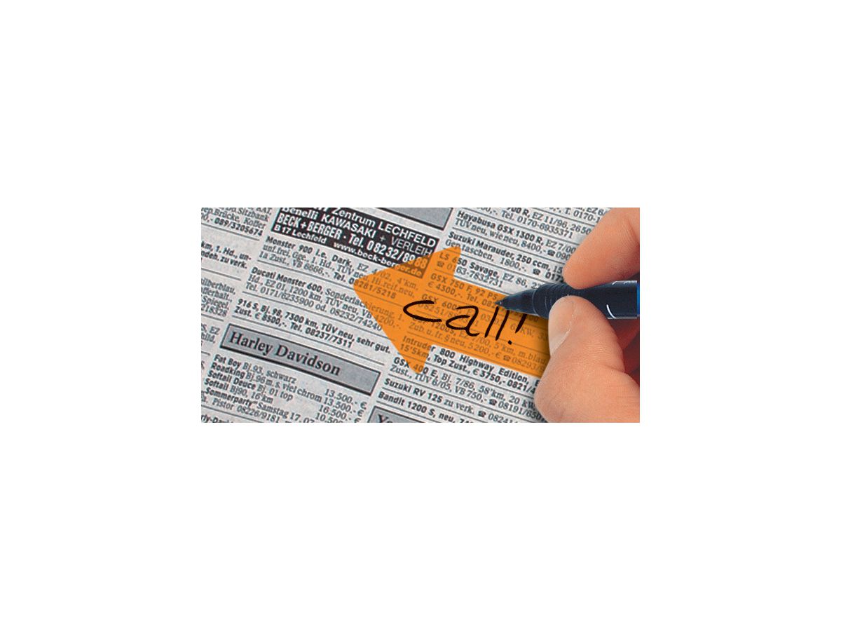 SIGEL Notes 25x45mm HN600 5 Farben ass. 125 Blatt (4004360908521)