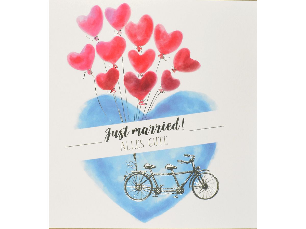 ABC Biglietto di matrim. cupcake 1120010800 15x15cm ()