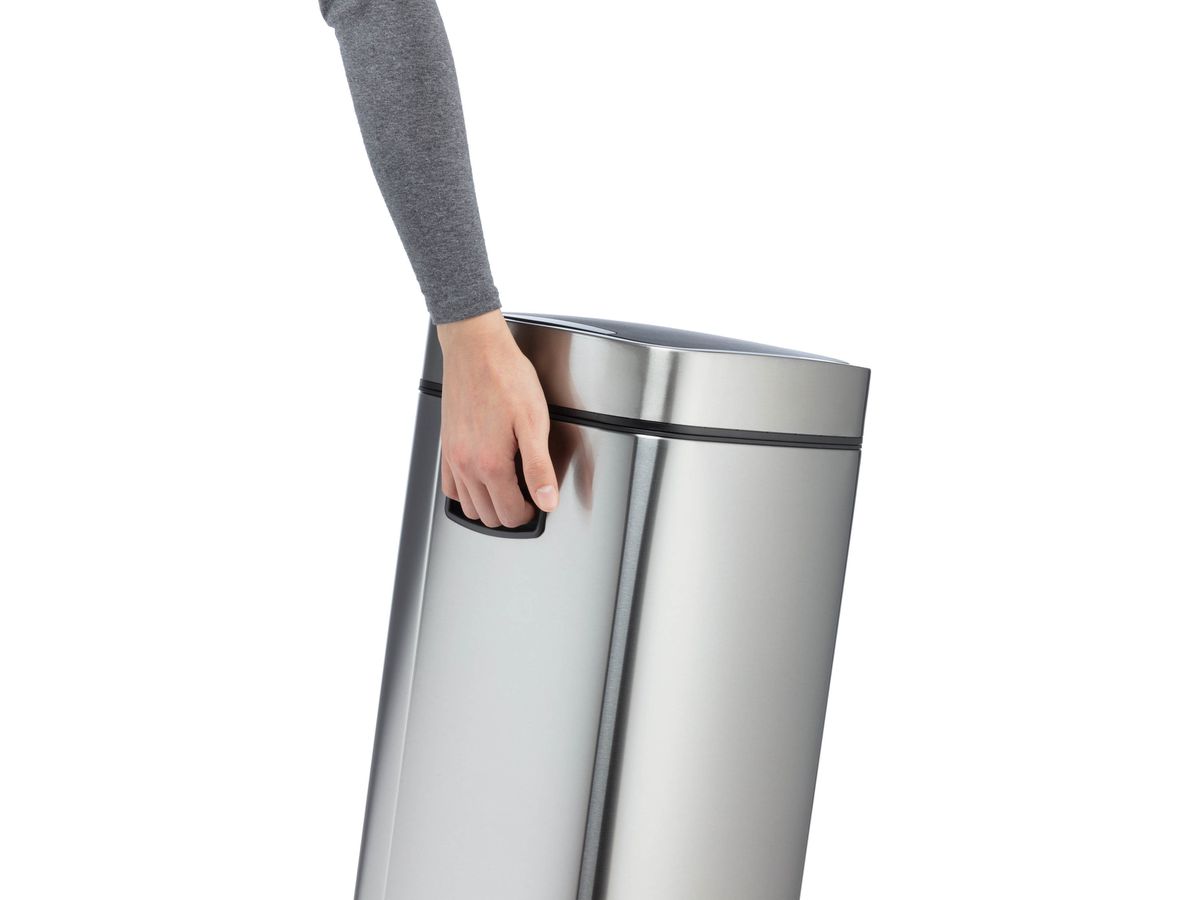 DURABLE Abfalleimer NO TOUCH 21lt 342223 touchless, Edelstahl (4005546728346)