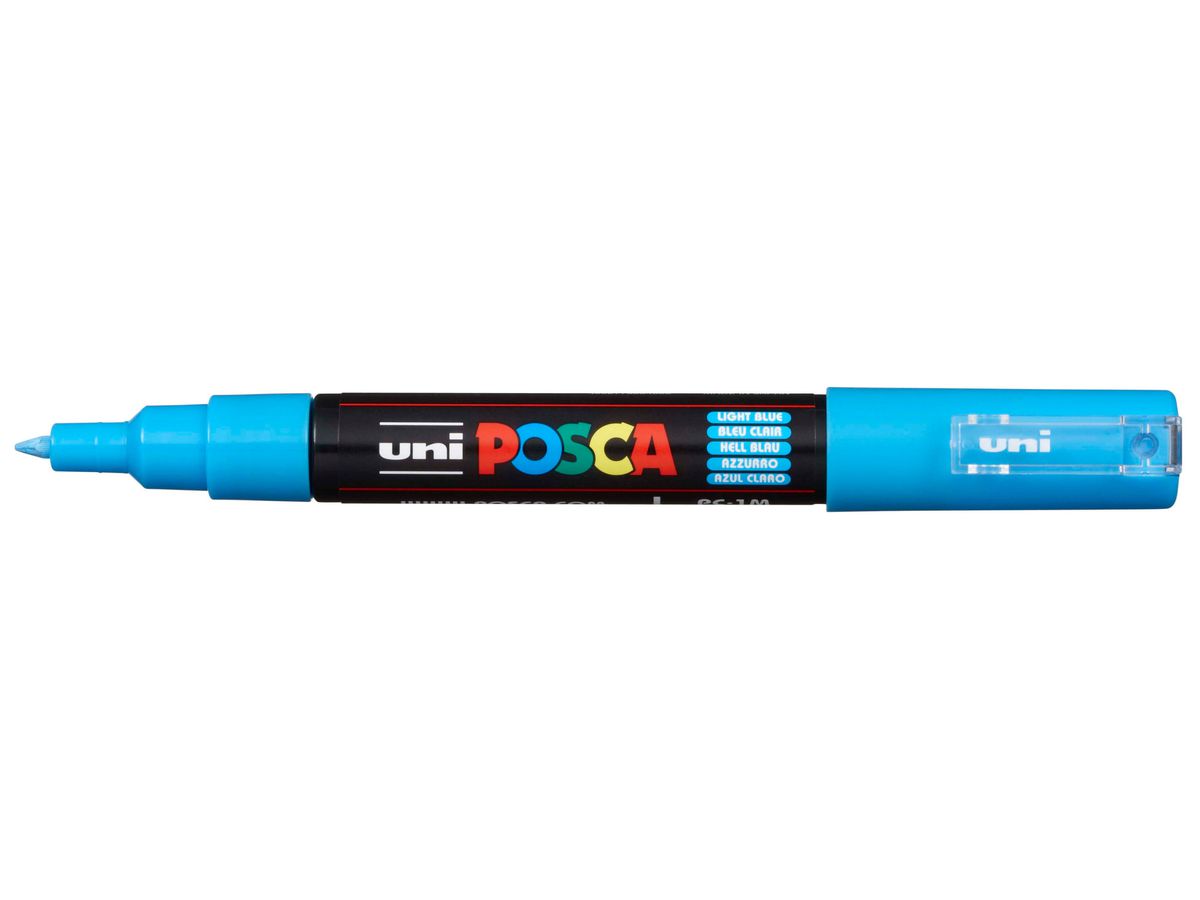 POSCA Marker 0.7mm PC-1M L.BLUE bleu clair (4902778654002)