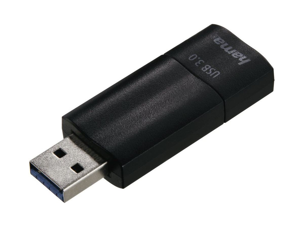 HAMA USB Stick Probo 108028 3.0, 128GB, 40MB/s, Schwarz (4047443118783)