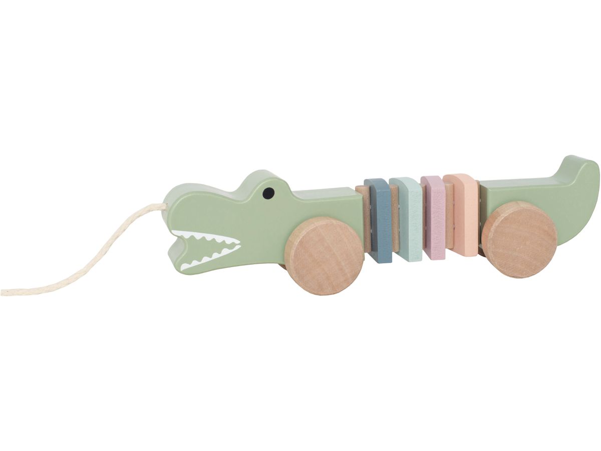 JABADABADO Pull crocodile green C2513 24x6x5cm (7332599025137)