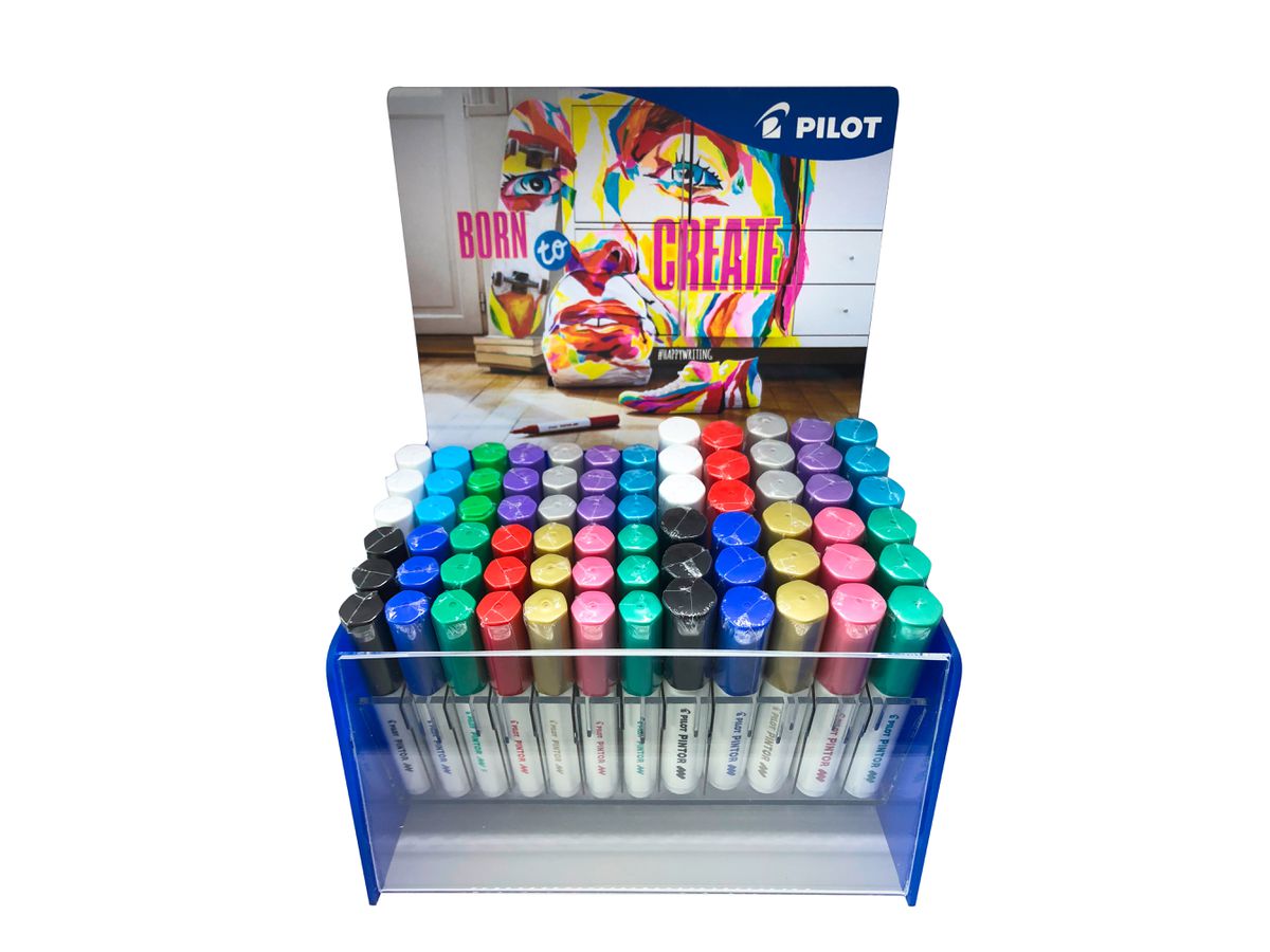 PILOT Counter Display Pintor M/F 199.129.97 Standard/Metallic, 72 pcs. (7610398114772)