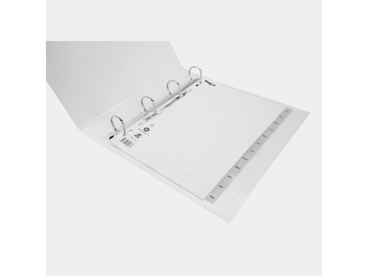 BIELLA Register PP A4 47141391U grau Jan-Déc FR (7611365255733)