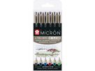 SAKURA Pigma Micron 05 Set 0.45mm POXSDK056B Erdfarbtöne 6 Stück (8712079421762)