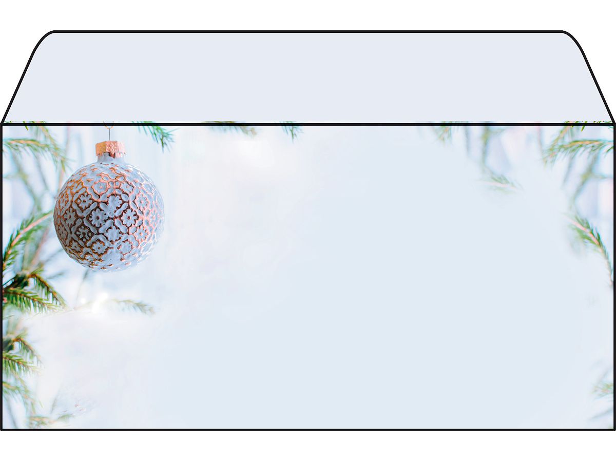 SIGEL Enveloppe Noël 11x22cm DU302 90g,Winter Mood 50 pcs. (4004360808951)