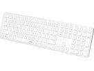 RAPOO E9810 ultraslim Keyboard 12645 Wireless, White (6940056126450)