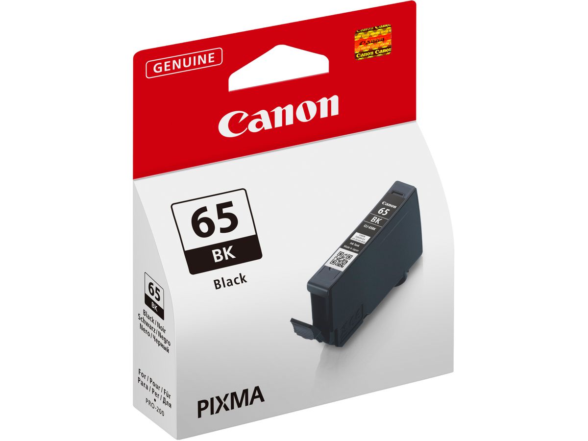 CANON Cart. d'inchiostro nero CLI-65BK PIXMA Pro-200 12.6ml (4549292159226)