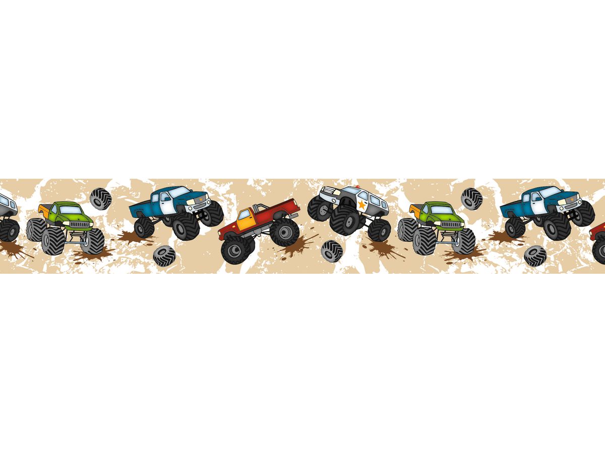 URSUS Masking Tape 30mmx10m 59090024 36g, 24 Monstertruck (4008525212126)