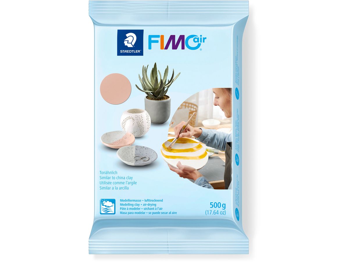 FIMO Knete Air 500g 8100-43 blassrosa (4006608806514)