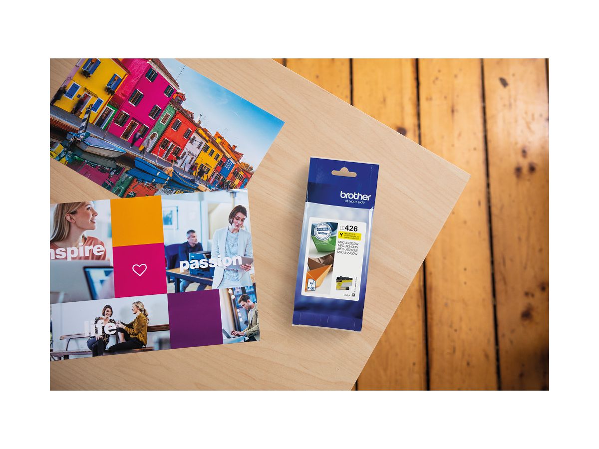 BROTHER Cart. d'inchiostro yellow LC-426Y MFC-J4335 1500 pagine (4977766809504)