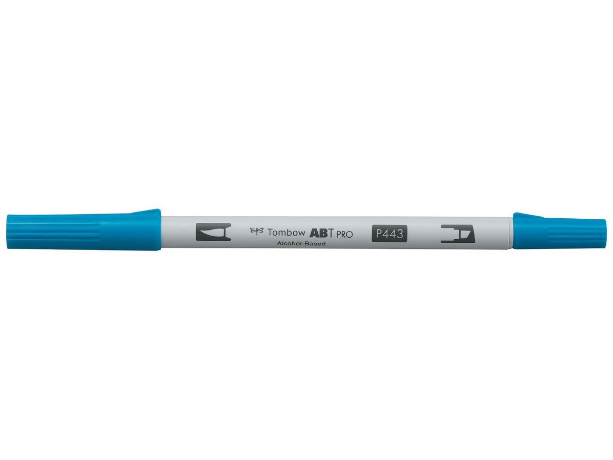 TOMBOW Dual Brush Pen ABT PRO ABTP-443 turquoise (4901991648324)
