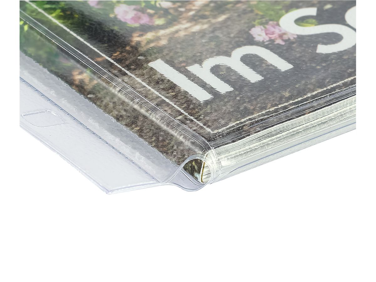 KOLMA Kängurutasche ExtraSolid A4 56.126.20 transparent 5 Stück (7611967560136)