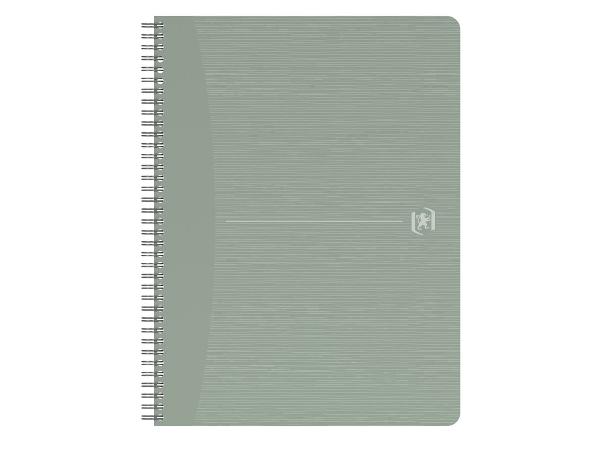 OXFORD My Rec'Up Carnet spirale 400166099 A4, ligné 90 flls, vert (3020120194158)