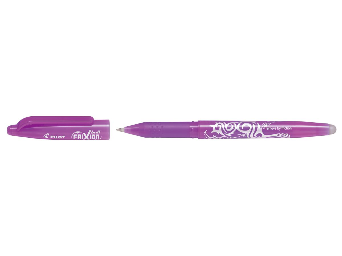 PILOT FriXion Ball 0.7mm BL-FR7-PU lilac, rechargeable, corrig. (4902505580260)