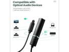UGREEN Audio Adapter Transmitter BT 50213 5.0 Digital Output,Black (BB) (6957303852130)