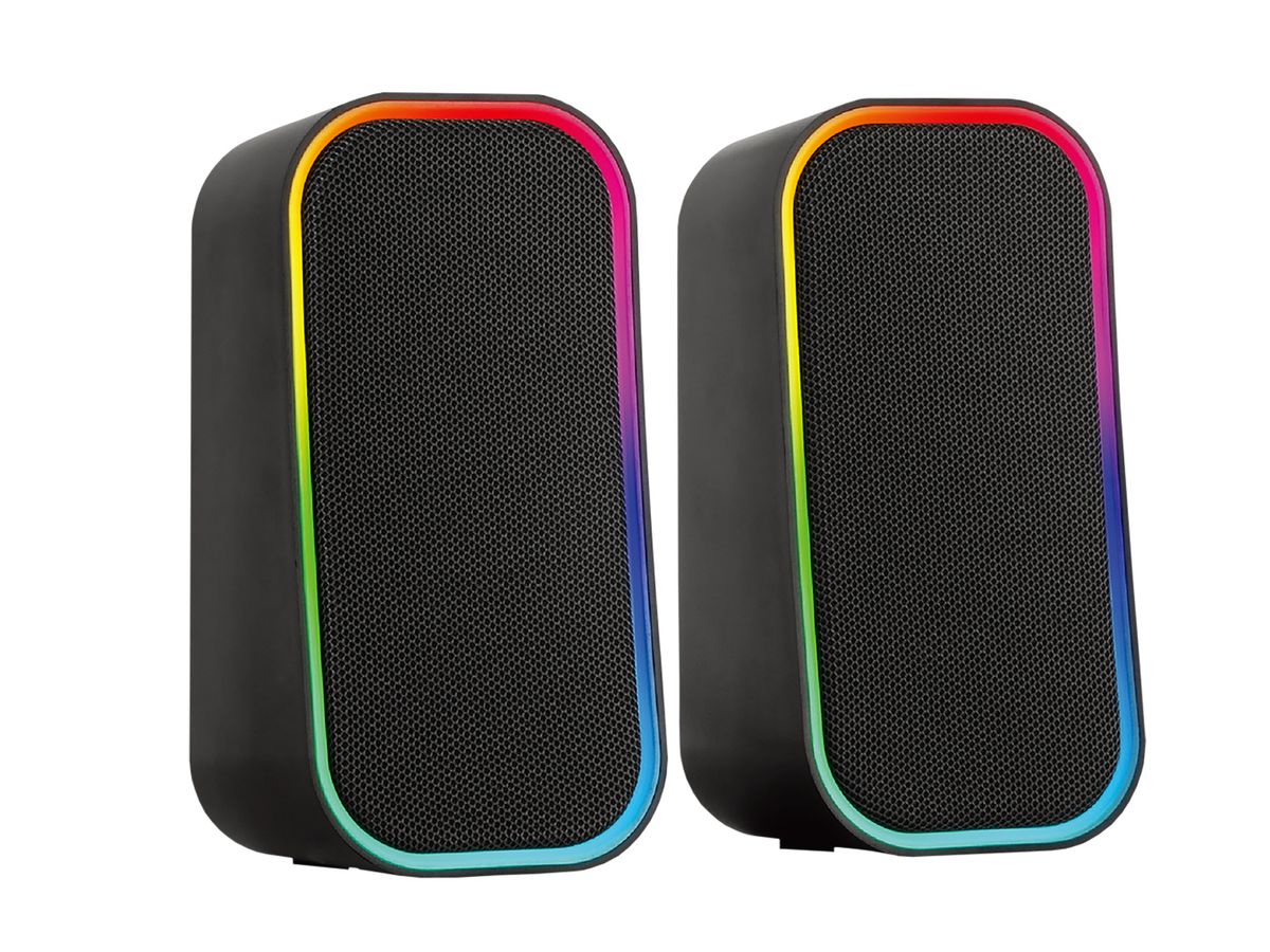 SPEEDLINK TOKEN Gaming Speaker SL-810008-BK RGB, Stereo, Black (4027301703238)