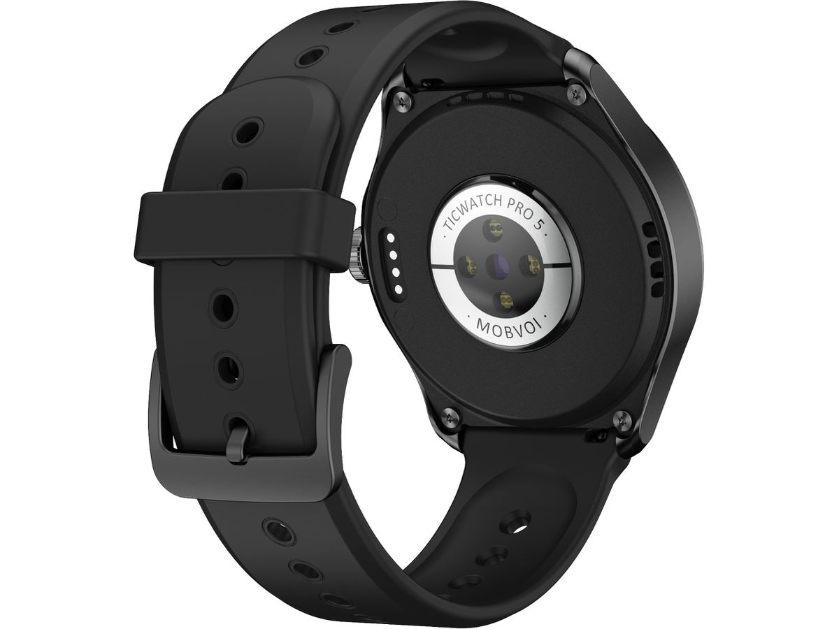 TICWATCH Smartwatch Pro 5 GPS P3170000400A Obsidian Black (6940447104463)