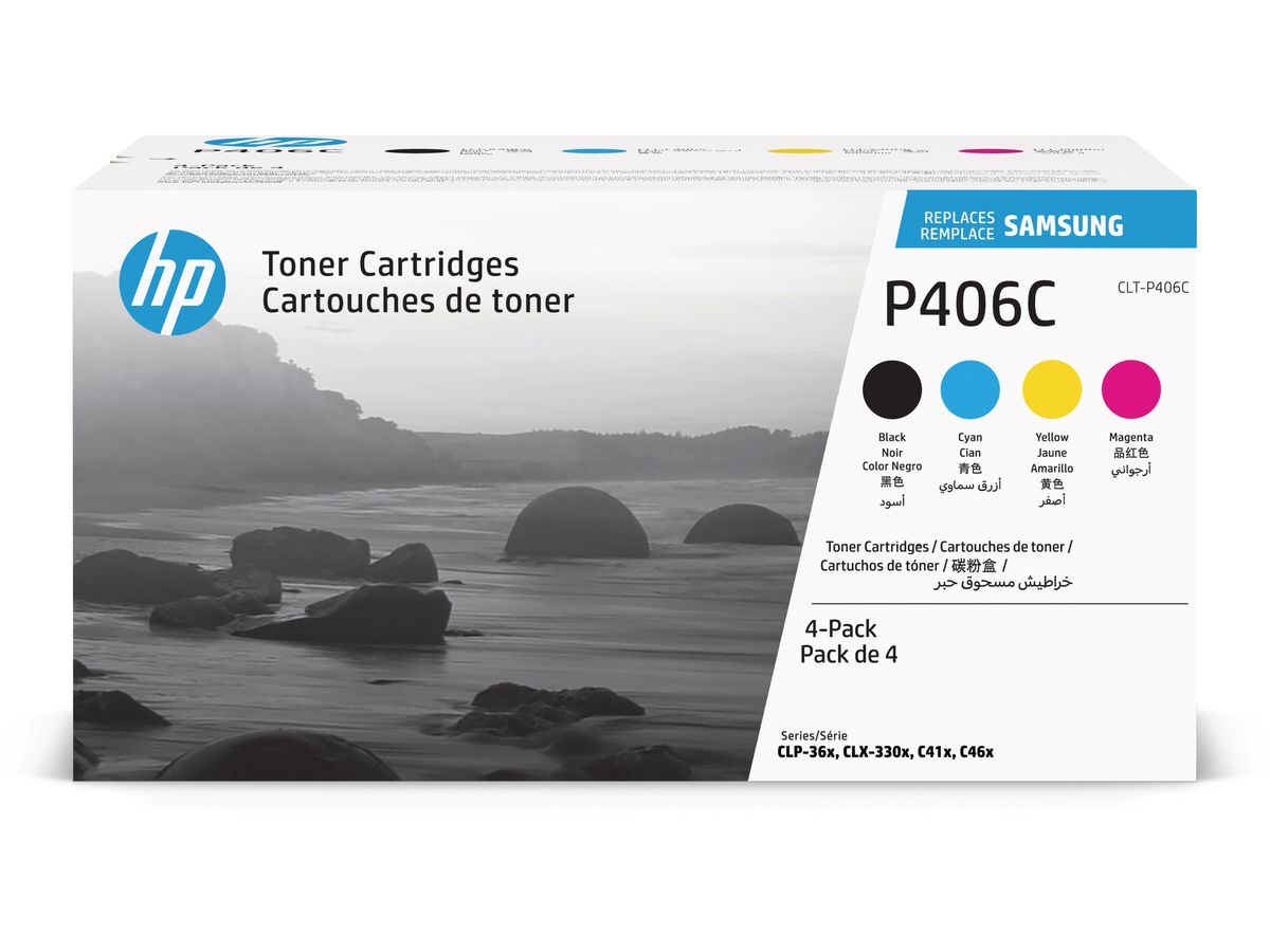 SAMSUNG Toner Rainbow Kit CMYBK SU375A CLP 360/CLX-3300 1000/1500 p. (0191628445851)