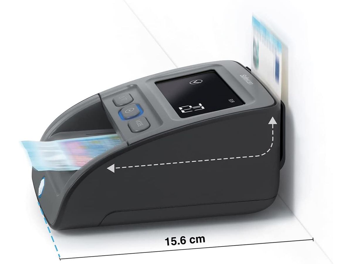 SAFESCAN Auto. Geldscheinprüfgerät SS155-SG2 schwarz (8717496337276)