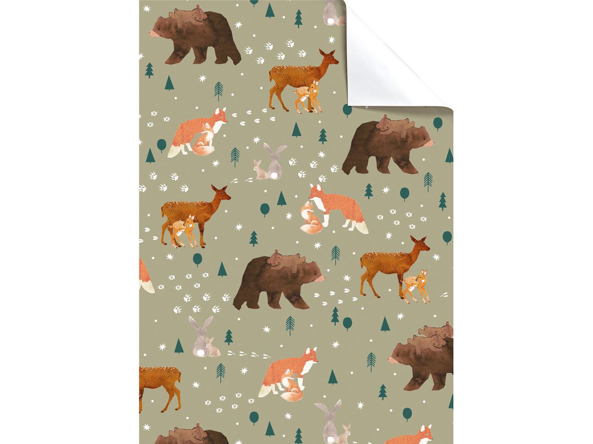 STEWO Carta da regalo Liun 2512523855 marrone 50x70cm (7630050876497)